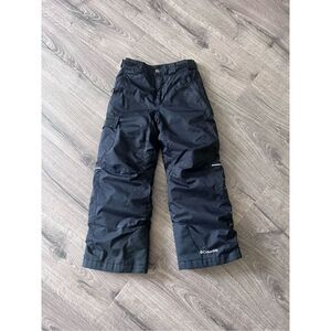 Columbia Arctic Trip II Omni Heat Boys Youth size Small (8) Black Ski Snow Pants
